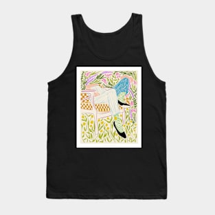 Quiet In The Garden Tank Top